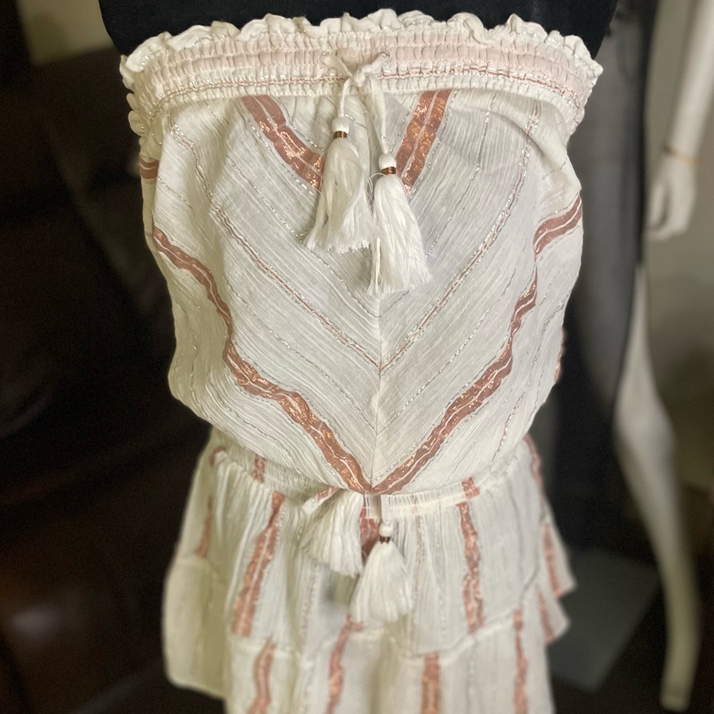 Ramy Brook Rose Gold Cover-up Set